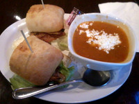 Wixans Chicken Club w/Garden Tomato Soup