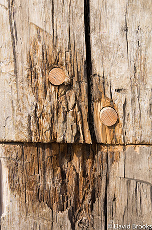 old wood for new construction