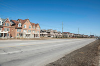 Looking east from driveway along 16th to church (Present)