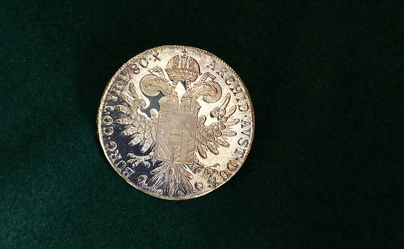 Silver Theresientaler - from Austria  1780