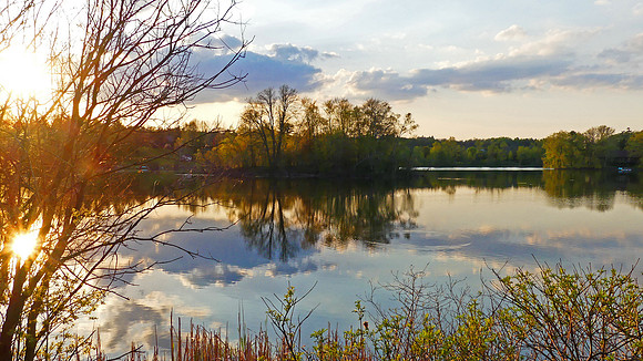Island Lake Sunset