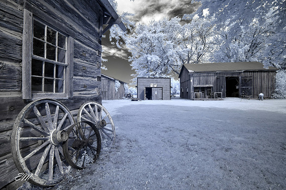 Scugog Shores Museum in Infrared