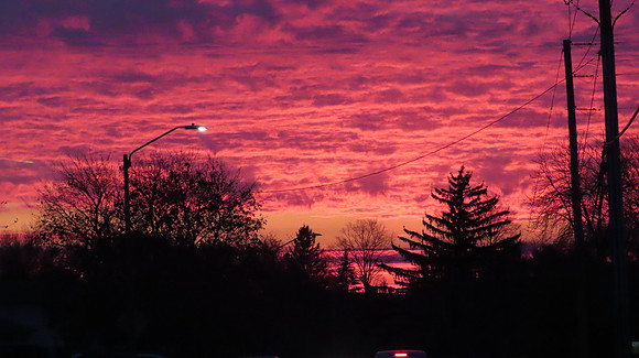 Sunset Nov 3 - US Election Night