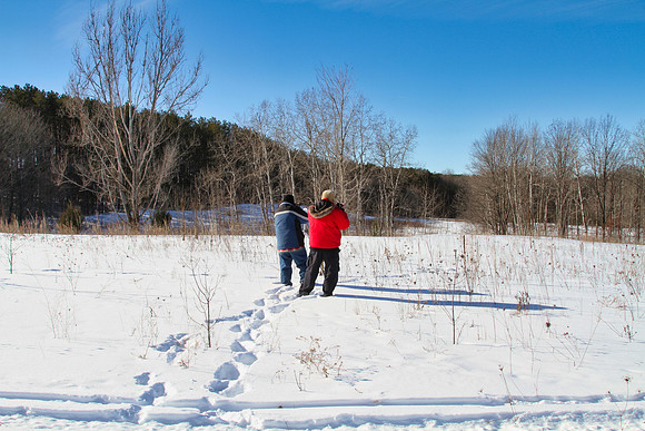 Uxbridge Trail (beside Rona) Feb 4/2021
