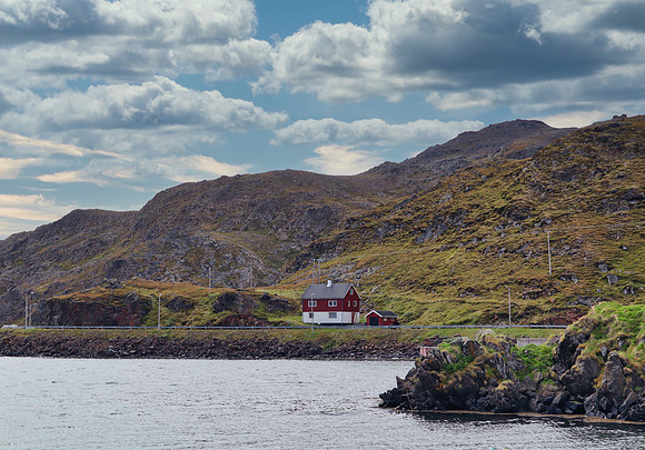 Fishing village in Honningsvag Norway June 19/22