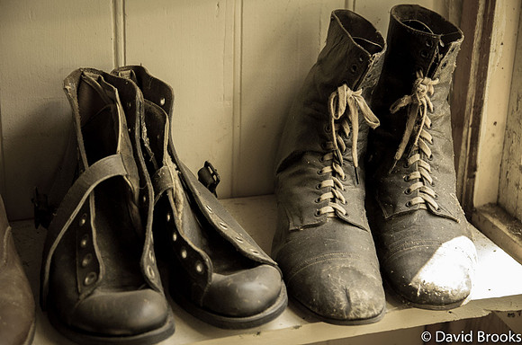 Early shoe maker and repair