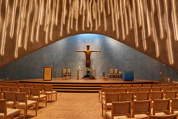 Northern Lights Cathedral in Alta Norway June 20/22