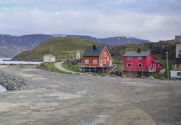 Fishing village en route to Honningsvag June 19/22