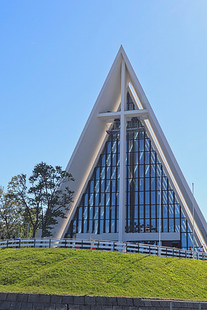 Arctic Cathedral in Tromso Norway June 18/22