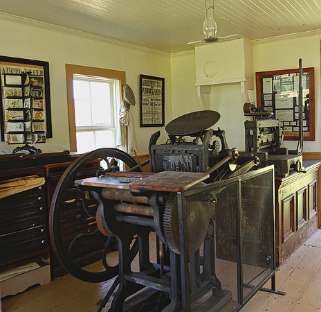The printing shop